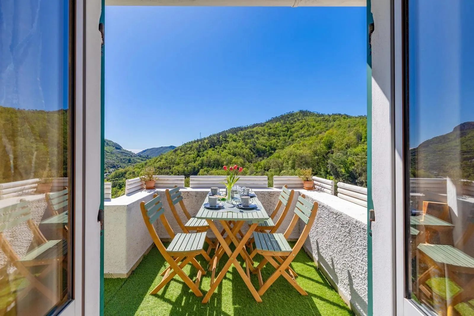 La Casa Sul Tetto Outdoor Apartment Calice Ligure