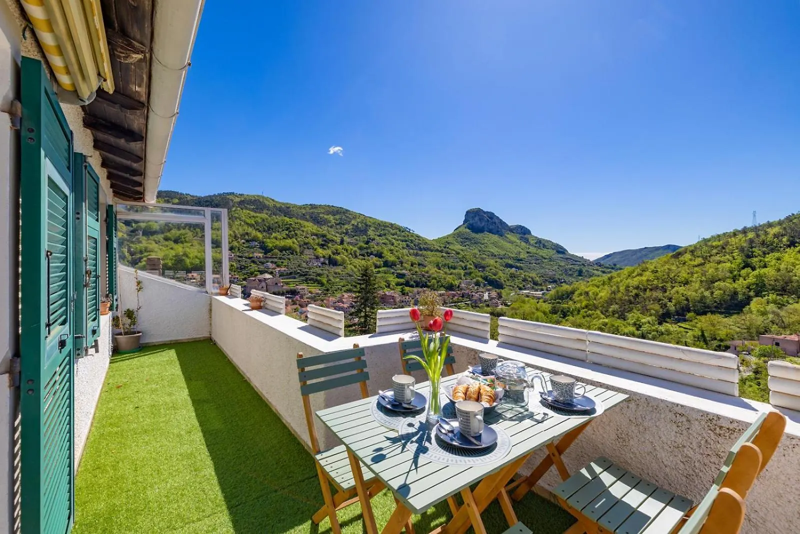 La Casa Sul Tetto Outdoor Apartment Calice Ligure