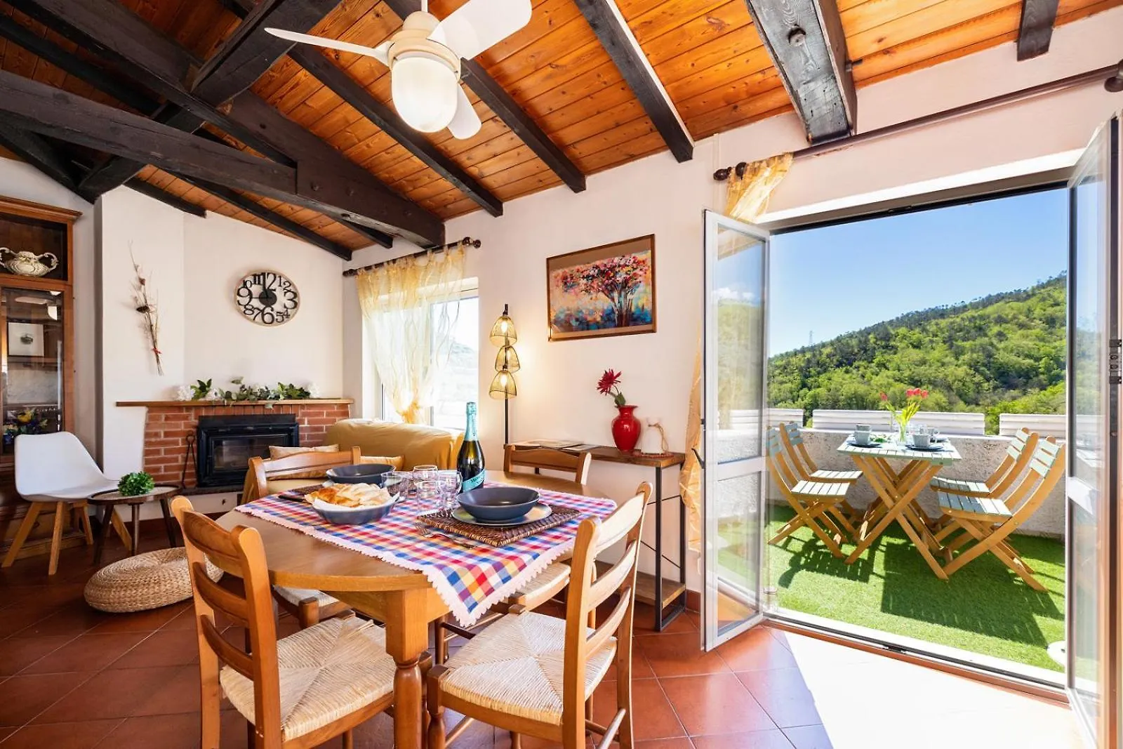 La Casa Sul Tetto Outdoor Apartment Calice Ligure